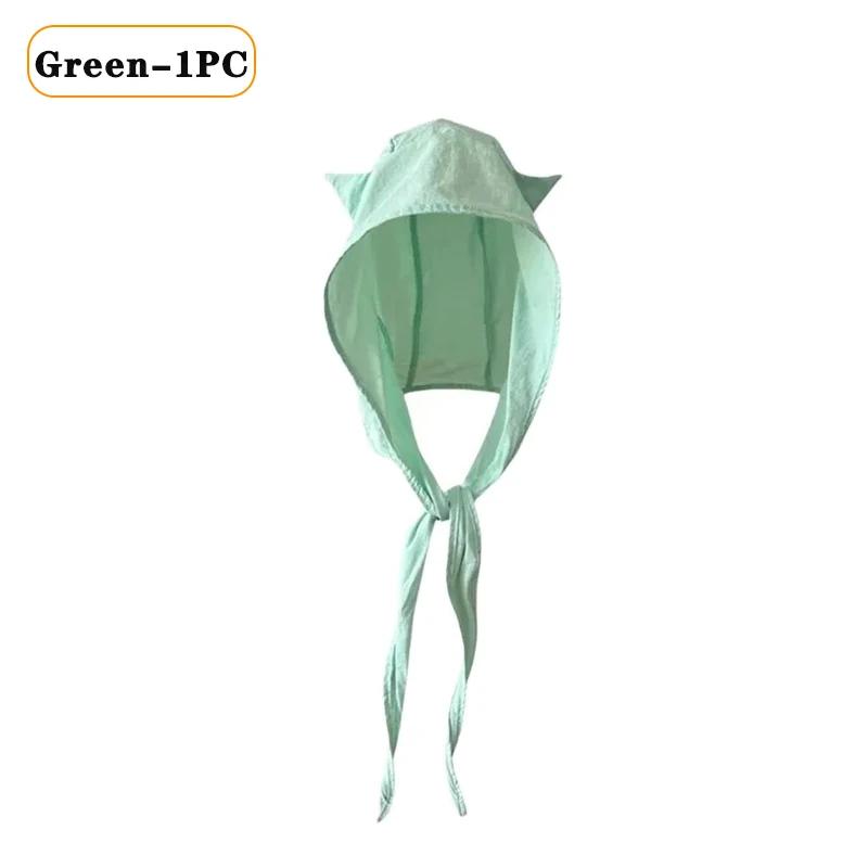 

1-10PCS Summer Women Quick Dry Sun Visor Hat Devil Horns Strap Cat Ear Design UV Protection Adjustable for Beach Hiking Travel One Size