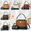 Classic Mini Pu Water Bucket Handbag With Zipper Pocket For Casual Outings