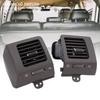 1 Pair Car Air Vent Outlet Improved Air Flow Driver and Passenger Side Dashboard AC Air Vent for Prado J120 2002 to 2009 Grey