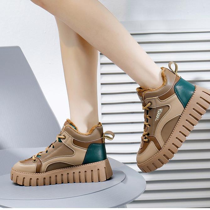 

Модная женская обувь 2024 года, брендовые женские туфли со шнуровкой спереди, вулканизированные туфли, модные цветные туфли, горячая распродажа, туфли на плоской подошве с круглым носком и высоким верхом 40