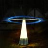 Portable Mosquito Repellent Fan with LED Light USB Rechargeable Electric Fly Repeller Pest Control Fan for Outdoor Dinner