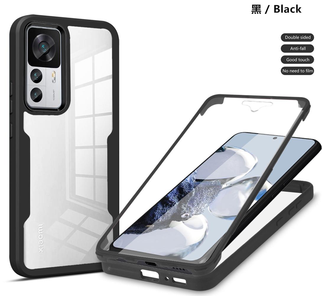 

Для Xiaomi Mi 13 12T 12 Lite 11T 11 5G NE Redmi Note 13 11S 10S 9S 10 Pro 9C 9A чехол с полной защитой на 360 градусов, жидкий силиконовый чехол redmi note 13 pro чёрный