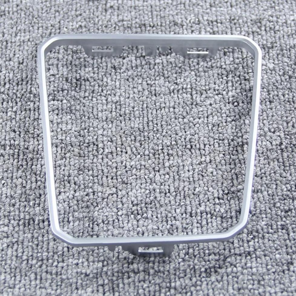 Automatic Car For Volkswagen Passat B8 2016-2018 Gear Shift Knob Stick Pen Lever Shifter Gaiter Boot Collar Silver Frame Cover