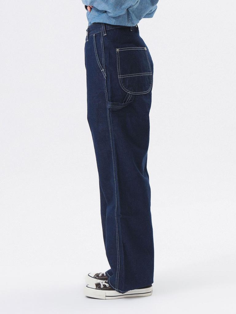 Beams Boy Damen 12oz Denim Malerhose, Indigo, Größe 0, 13240936578