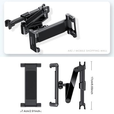 Telescopic Car Rear Pillow Phone Holder Tablet Rotating Car Seat Rear Stand Headrest Bracket for Phone Tablet 5 13 Inch