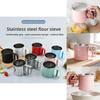 Stainless Steel Mesh Flour Sieve With Adjustable Handle For Home Baking And Food Preparation