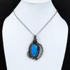Neon Apatite Pendant Copper Wire Wrapped Pendant Amazing Copper Jewelry Handmade Brand New Pendant Very Pretty Gemstone Jewelry Wedding Gift