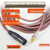 Pure Copper XLR Male-Female Condenser Microphone Balanced Audio Extension Cable