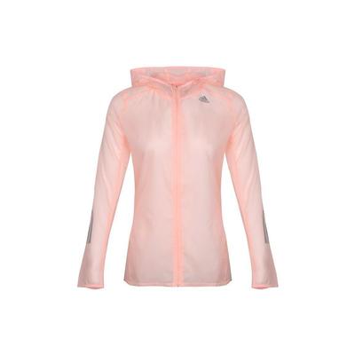 Logo Zip-Up Hoodie Women Jackets Pink DN8766