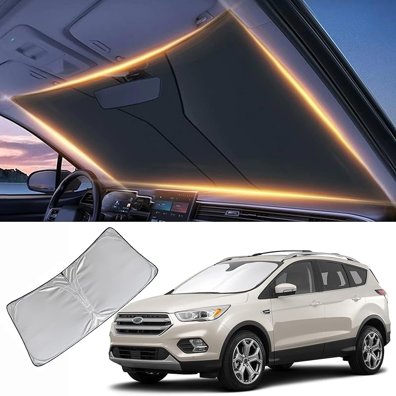 Windshield Sun Shade For Kia Carnival Front Window Shades Cover For 2010-2025 Carnival Windshield Sun Visor Protector Car Accessories