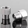 1/8“1/4 "1/2" 3/4 "1" BSP Single Check Valve With Internal Thread And External Thread Straight 304 Stainless Steel