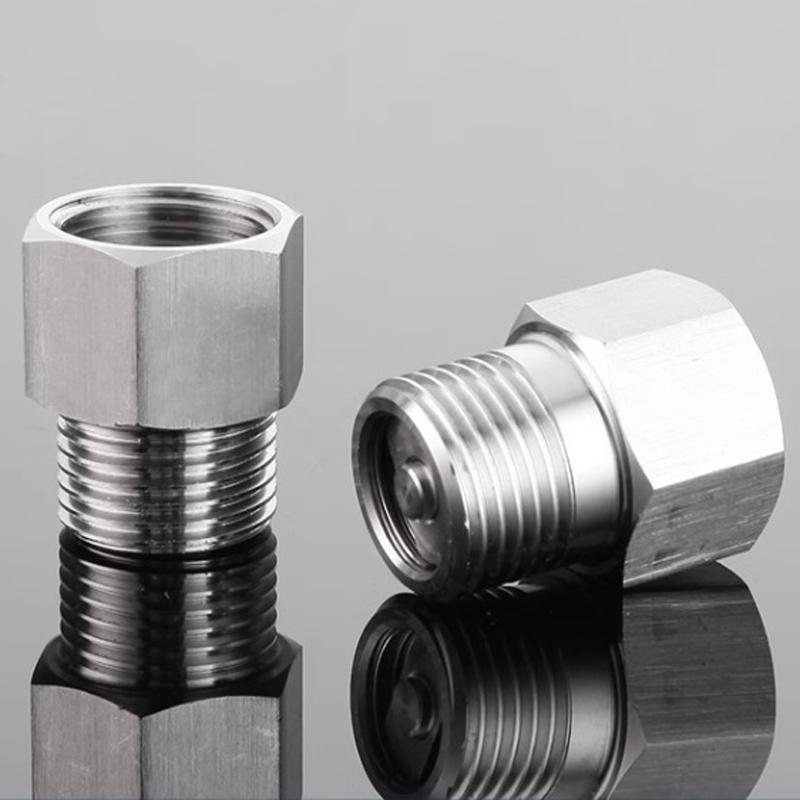 1/8“1/4 "1/2" 3/4 "1" BSP Single Check Valve With Internal Thread And External Thread Straight 304 Stainless Steel