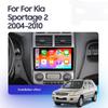 Android 14 WIFI+4G Car Radio For Kia Sportage 2 2004 2005 2006 2007 - 2010 Auto Multimedia Carplay Player Stereo BT WIFI+4G DSP