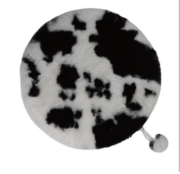 

Утолщенный круглый коврик-лежанка и одеяло для кошек и собак 30cm Diameter Thickened + Hairball