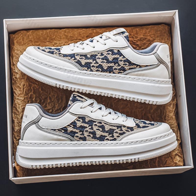 Fashion 2025 Spring New Breathable Men's Casual Shoes Comfortable Versatile Fashion Trend Niche Design Thick Soled Sport Chunky sneakers