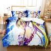 Anime Murder Princess Bedding Set Duvet Cover Bed Set Quilt Cover Pillowcase Comforter King Queen Size Boys Adult Bedding Set