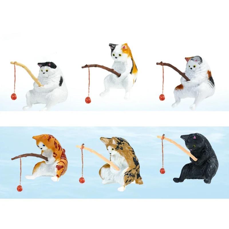 Fischlandschaft Cartoon Angelornamente Aquarienzubehör Haushaltswaren Heim- und Bürodekoration