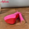 Fashion Aphixta Super Big 50 Hot Sale Party Disco Dance Pumps Women 5.5cm Platform 16cm Super High Chunky Heels Girding Buckle Pumps