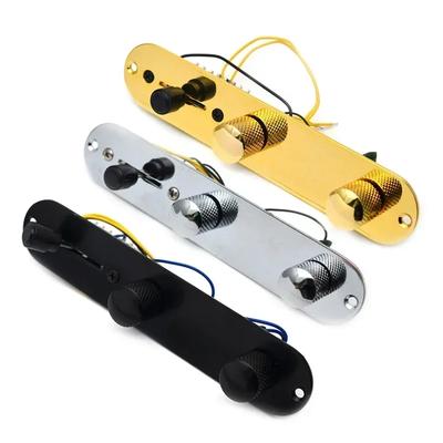 1PC Way Wired Loaded Prewired Control Plate Harness Switch Knobs for Tele Telecaster Guitar Parts Guitar Accessories