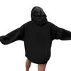 Women's Fashionable, Casual, Comfortable Round-neck, Hooded, Long-sleeved, Halloween-print Warm Sweater