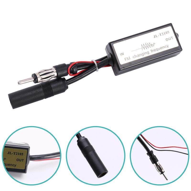 Efficientt-FM Changer Frequency Converter Antenna Radio Band Expander For Japanese Car Accessory