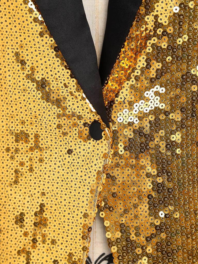 Dámská elegantní flitrová vesta pro svatebního hosta S-XXL Banketová párty Vesta Třpytivý výstřih do V Bez rukávů Oslavní oděv