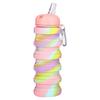 Cycling Water Bottles Silicones Folding Water Bottles Reusable Water Cups for Outdoor Campers