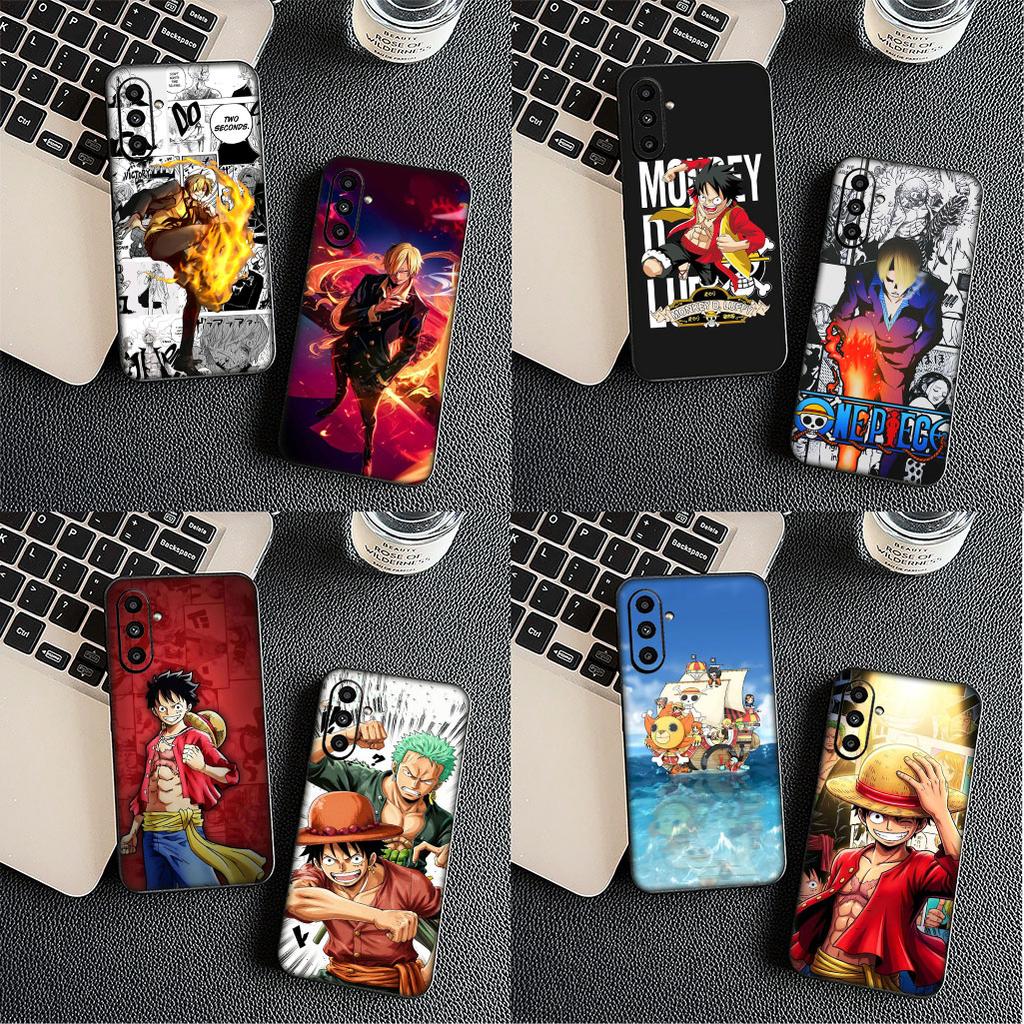 For Samsung Galaxy Note 20 Ultra 10 8 9 S10 Plus Lite S8 A70 A24 A25 A37 A57 A51 A7 Case Sanji Roronoa Zoro One Pieces Luffy
