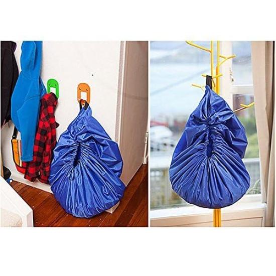 Lexitek Kids Play Mat Foldable Baby Toy Storage Bag Kids Rug Children Toy Organizer