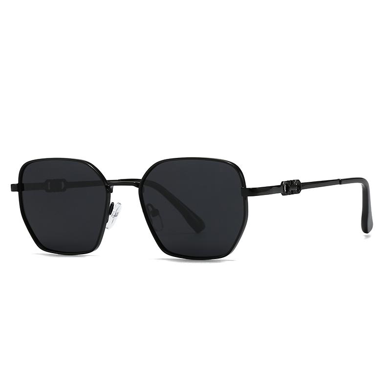 Sunglasses Popular Cross-Border Export Item Men's Sunglasses for European and American Street Style Instagram Influencer Model Square Sunglasses 1410