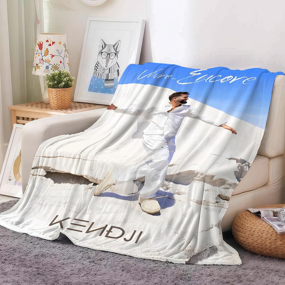 French Singer K-kendji Girac Blanket Warm And Soft Suitable For Bedroom Living Room Sofa Bed Office Travel Camping