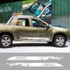 BGX1 Pickup Door Side Skirt Decals For Renault Duster Oroch Car Stickers Truck Graphics Vinyl Decor Sticker Cover Auto Accessories