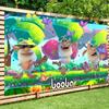 Cartoon Boobaed birthday  Photography Backdrop Customizable Happy Birthday Party Decoration Children Photo Background Gifts