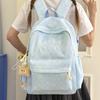 Schoolbag New Student Backpack Junior High School High School Student Schoolbag Simple Large Capacity Casual Backpack Light Travel Backpack