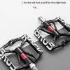 ROCKBROS Road Mountain Bike Bicycle Pedals, Anti-Slip Aluminum Cycling Pedal, Night Time Reflective Universal Threaded Port