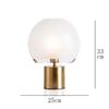 Nordic Modern Glass Table Lamp - Creative, Stylish Lighting for Living Room, Bedroom, Hotel, or Model Room