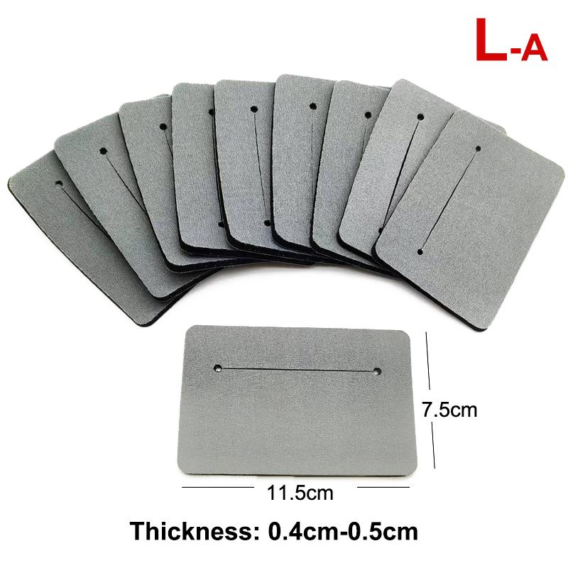 20Pcs Salon Hair Thermal Insulation Pad Salon Heat Insulation Pad for Digital Perm Foam S/M/L Sizes Thermal Protection Cushion