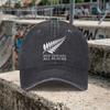 New Zealand All Blacks Vintage Washed Baseball Cap Unisex Unisexs Womens Fun Print Casual Hat Gift
