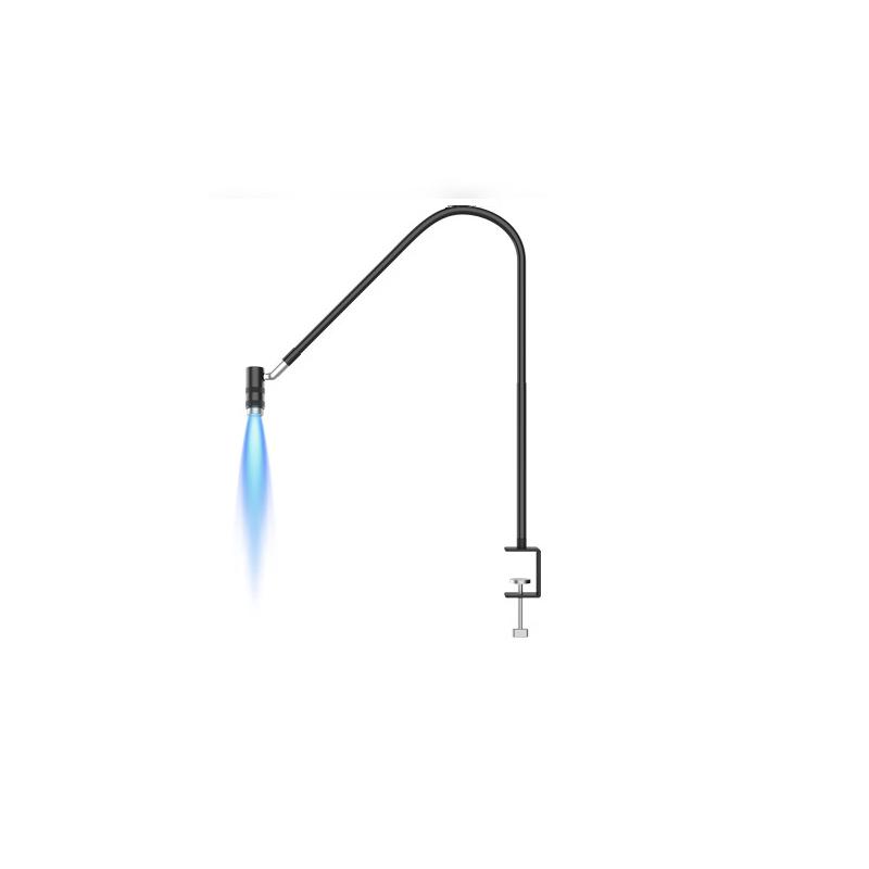 UV Eyelash Lamp Curing Nail Beauty Eyelash UV Eyelash Extension Glue Curing Lamp Adjustable Power Flexible Gooseneck Foot Switch