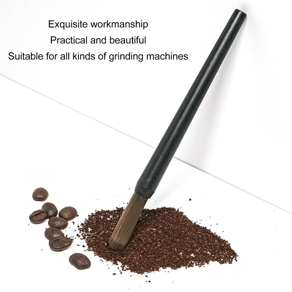 2 Pcs set Plastic Handle Coffee Grinder Cleaning Brush Portafilter Cleaning Brush For Baristas