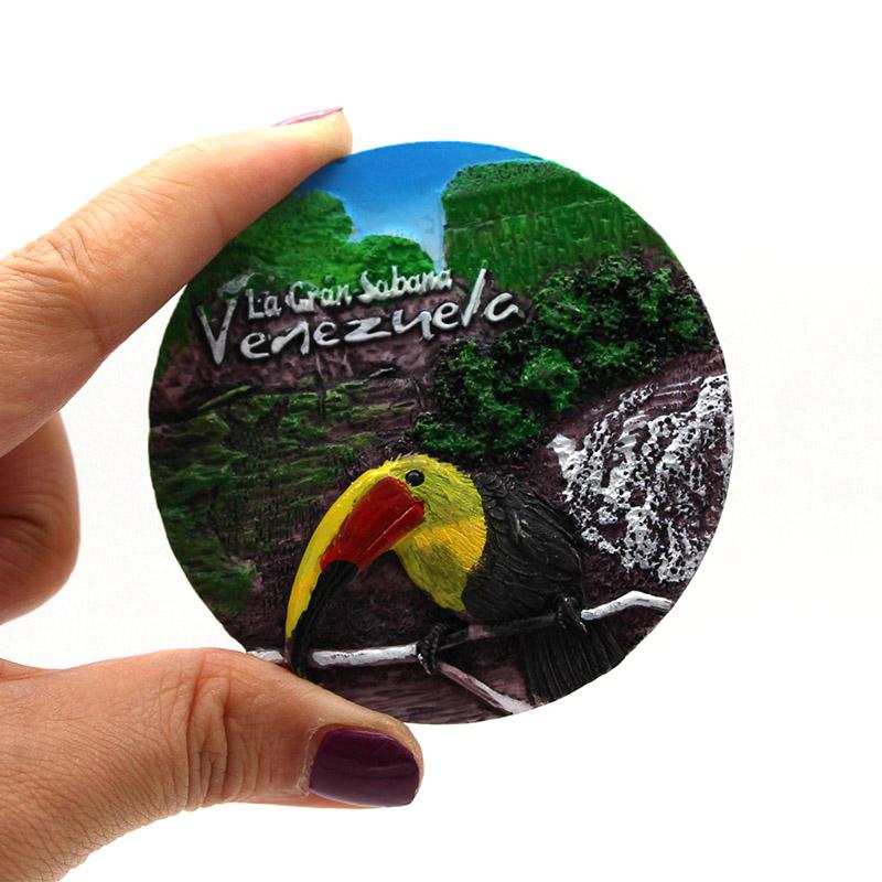 Βραζιλία τουριστικό αξιοθέατο σουβενίρ 3D μαγνητάκια ψυγείου κολλημένα στο ψυγείο Γέφυρα Γκόλντεν Γκέιτ Ταϊλάνδη Παρίσι Μονακό παγκόσμιος τουρίστας