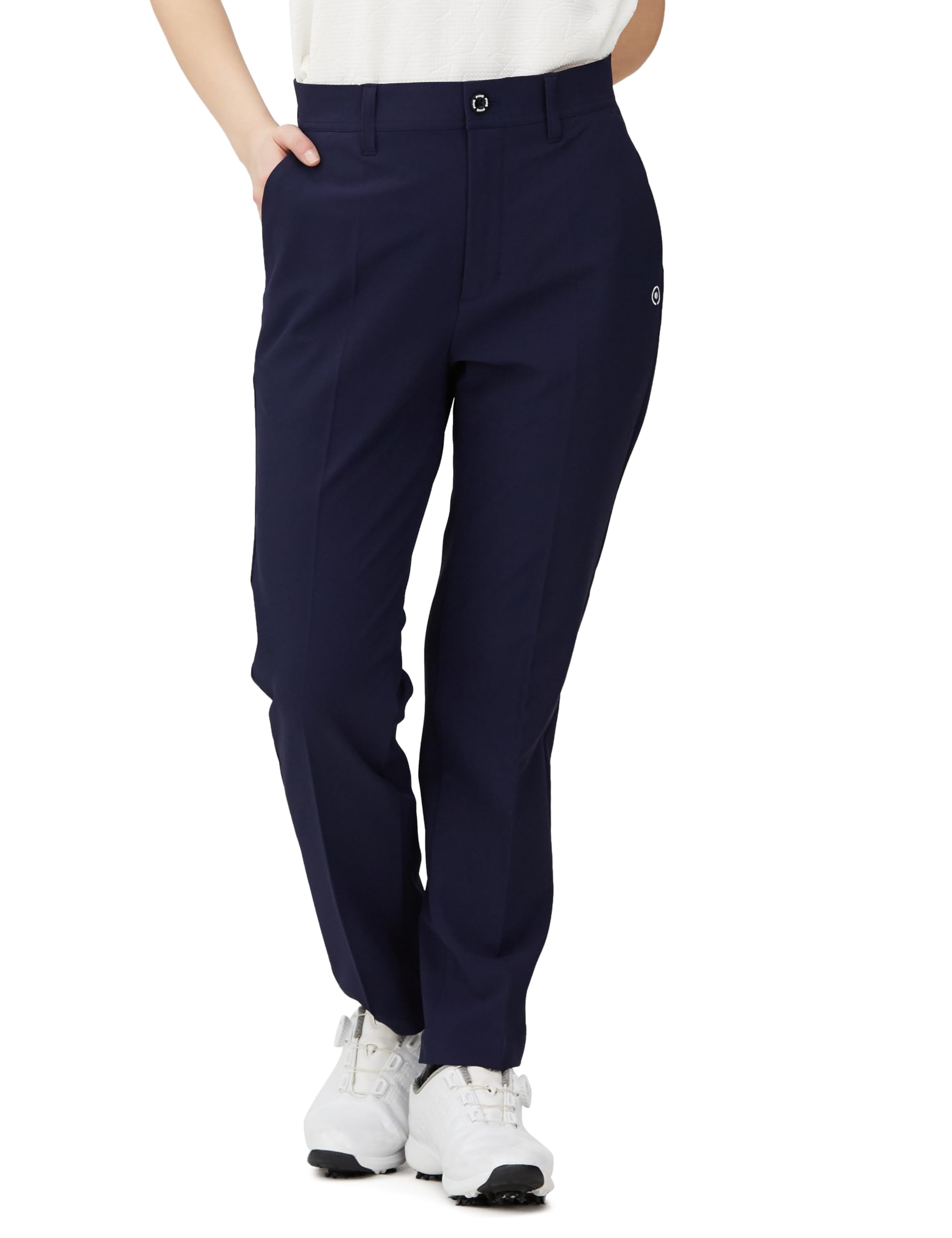 

[Pin Apparel] Women s Long Pants (Cross-Moving All-Directional Stretch) Golf 622-4131106 120Navy LL