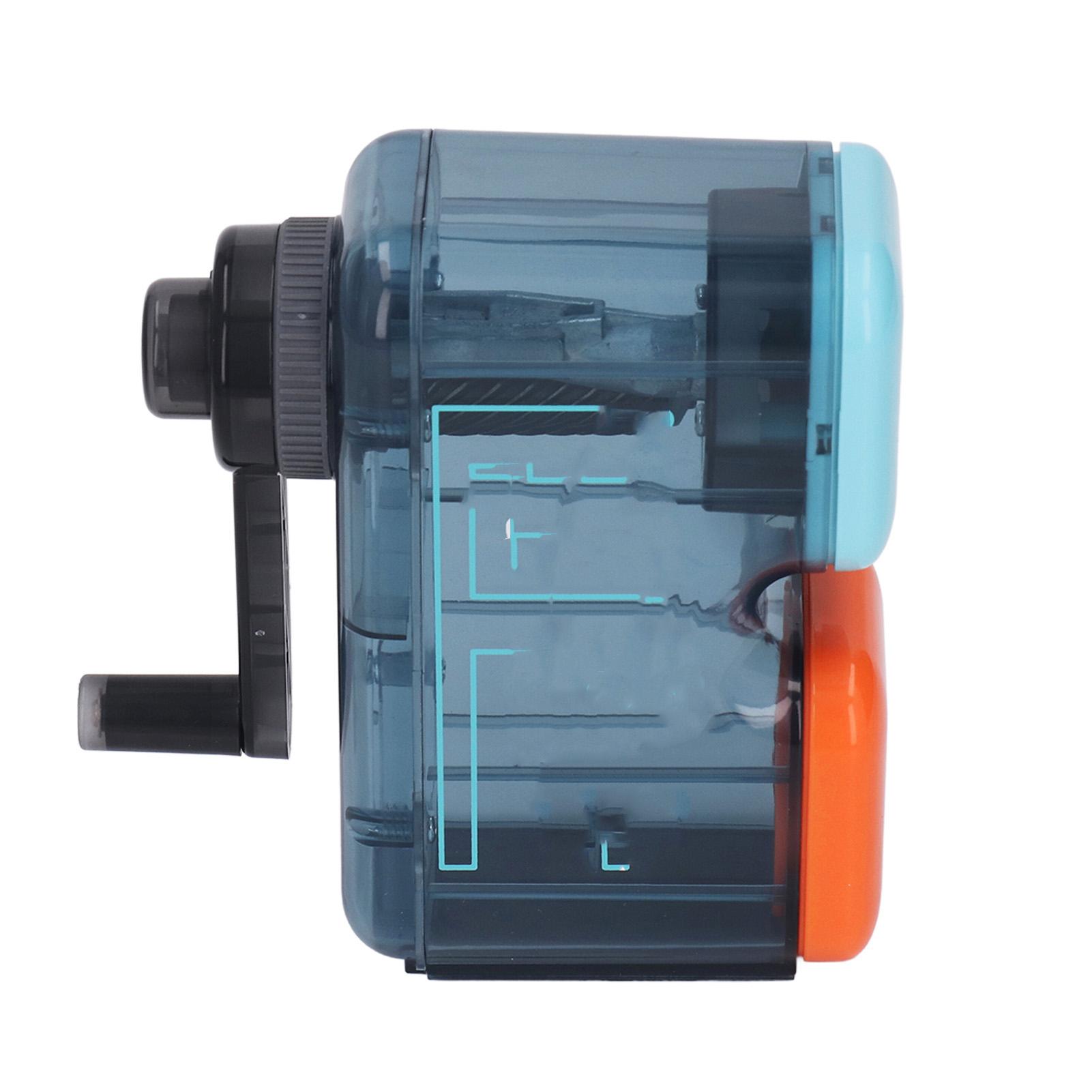 

Pencil Sharpener Manual Double Color Incisive Alloy Hob Automatic Writing Supplies for Sketching
