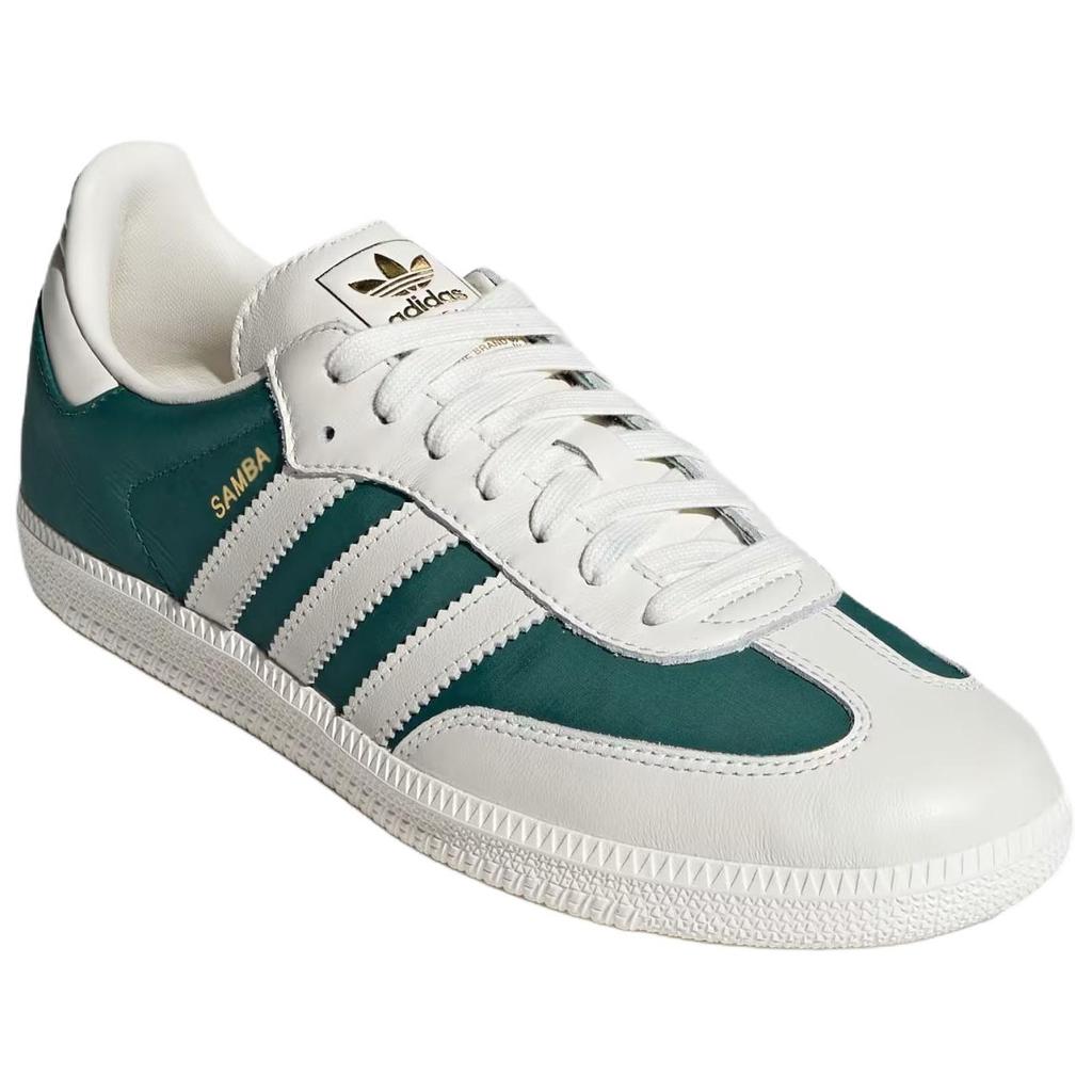 adidas Samba OG Bianco Sporco Verde Collegiate Scarpe da Ginnastica da Uomo JI3205
