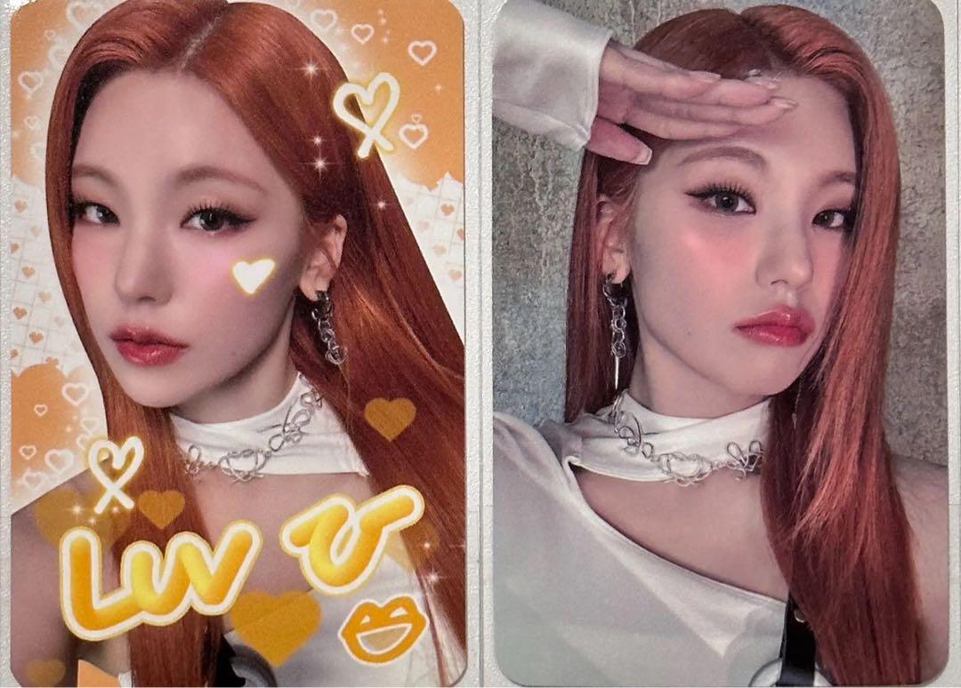 

[Б/У] ITZY Йеджи Карта для автограф-сессии Soundwave Makestar