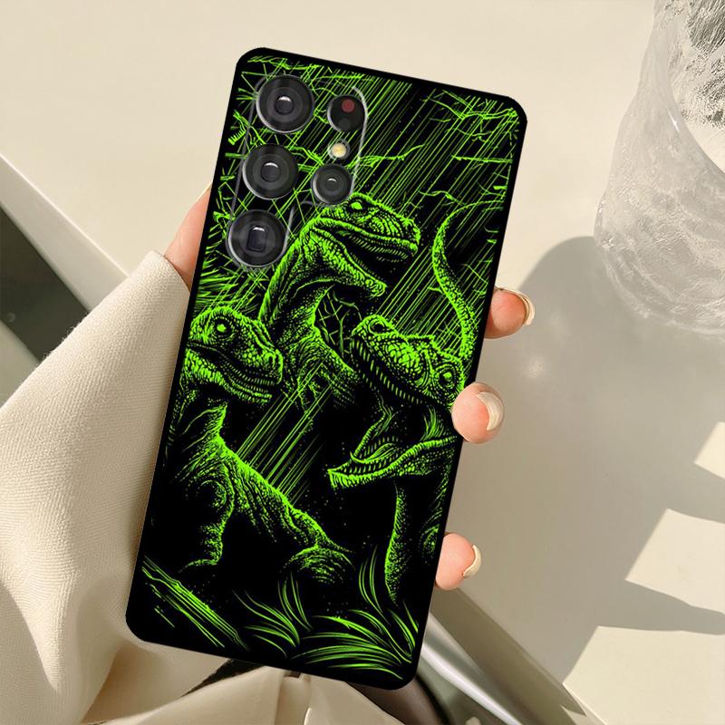 Jurassic Dinosaur Case For Samsung Galaxy S22 Ultra S21 S20 S24 S25 Ultra S9 S10 Plus S23 FE S25 FE Back Cover