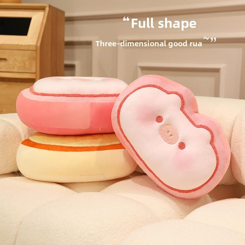 Plush Cat Bread Toy Animal Pillow Cartoon Doll Sofa Bedroom Cute Kids Gifts