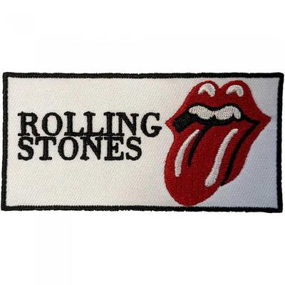Logo Woven Text Iron On Patch