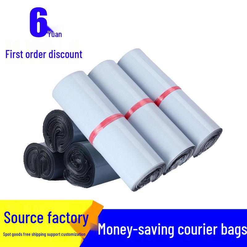 Waterproof White E-commerce Packaging Bag for Shipping
