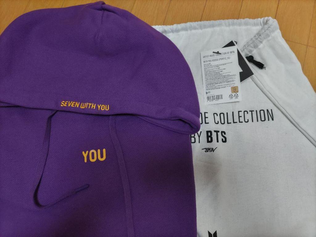 [USED] ARTIST-MADE COLLECTION JIMIN HOODY